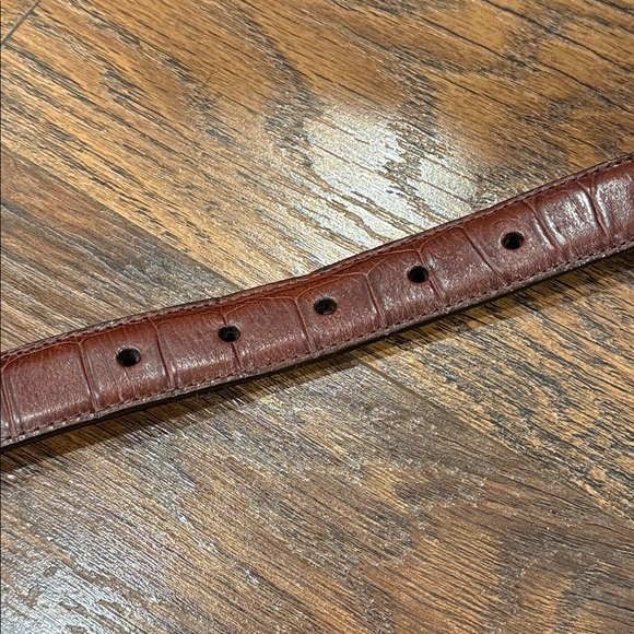 Brighton Rich Brown Leather Belt - Picture 6 of 8